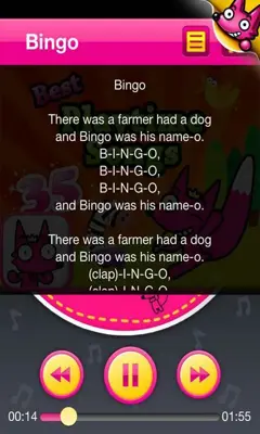 KidsSongs1 android App screenshot 1